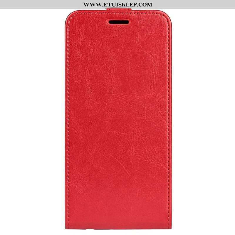 Etui Folio do Oppo Reno 7 Skórzany Futerał Pionowa Klapa